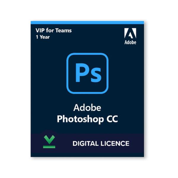 Adobe Photoshop CC VIP | 1 Year | Digital Licence