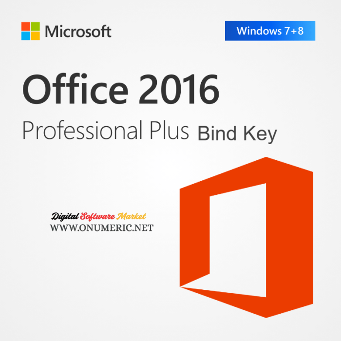 Mivrosoft Office 2016 Pro Plus for Windows Bind Activation Key